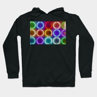 Neon disco lights detail Hoodie